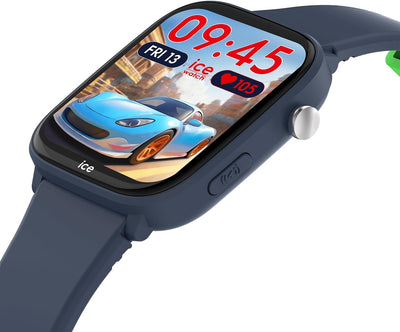 ICE-WATCH - Ice Smart Junior 3.0 Find My - Montre connectée géolocalisable pour Enfant avec Bracelet en Silicone (1.75 Pouces) - Compatible Find My, sans abonnement et sans Carte SIM