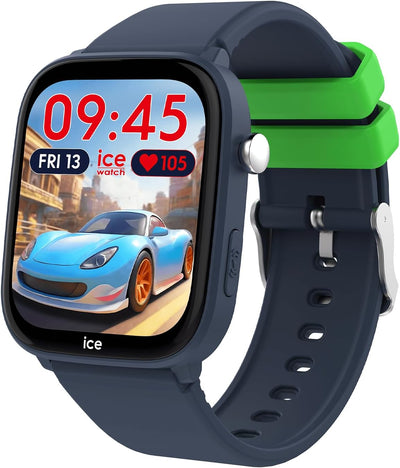 ICE-WATCH - Ice Smart Junior 3.0 Find My - Montre connectée géolocalisable pour Enfant avec Bracelet en Silicone (1.75 Pouces) - Compatible Find My, sans abonnement et sans Carte SIM