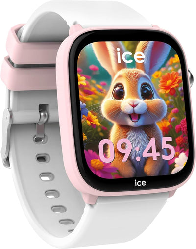 ICE-WATCH - Ice Smart Junior 3.0 Find My - Montre connectée géolocalisable pour Enfant avec Bracelet en Silicone (1.75 Pouces) - Compatible Find My, sans abonnement et sans Carte SIM