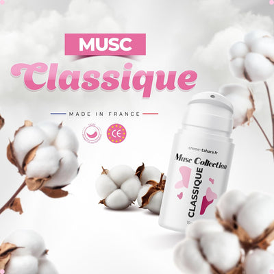 Musc Tahara classique| Musc intime femme | Musc Tahara revisité | Texture épaisse| Made In France | Testé dermatologiquement